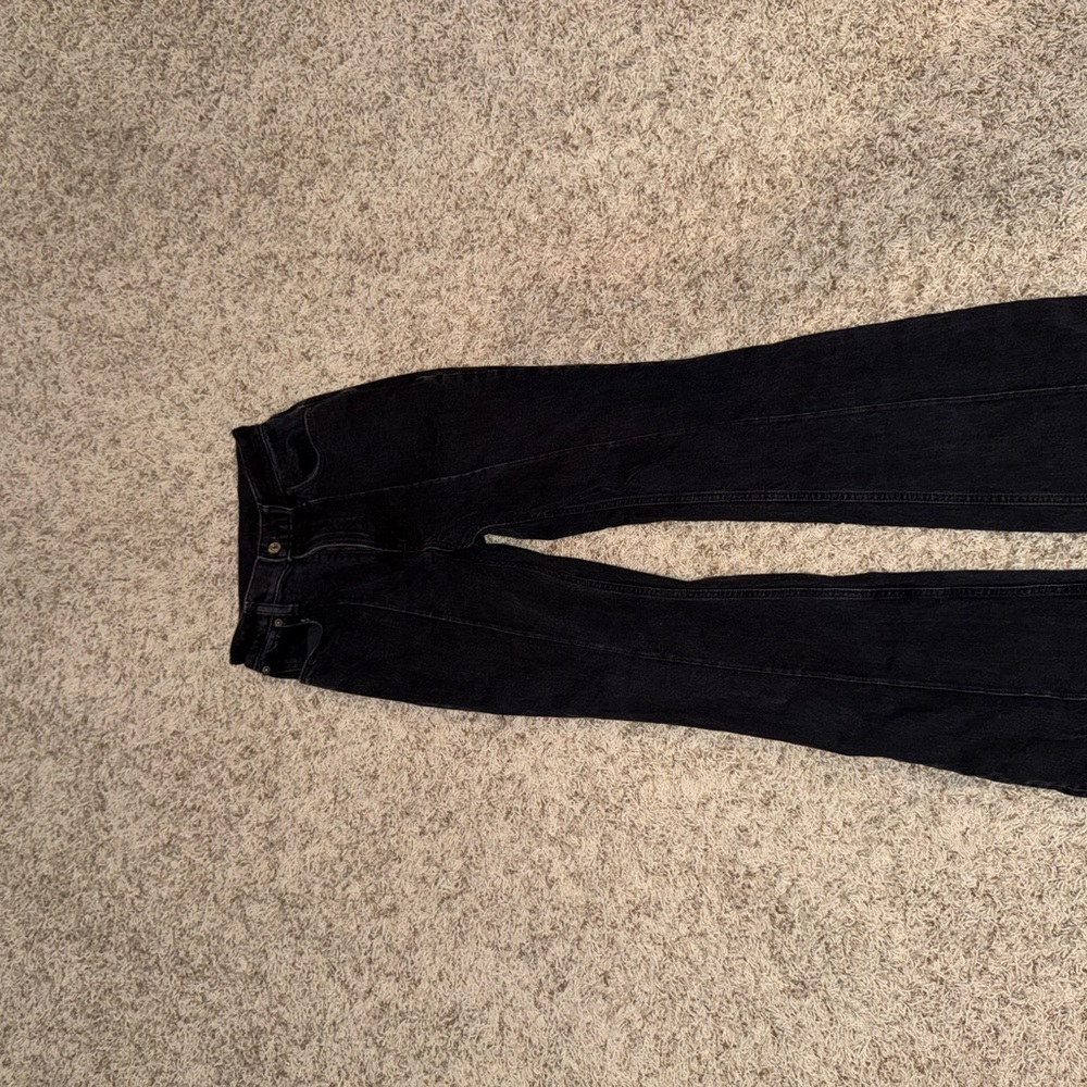 Abercrombie & Fitch Black Flare Jeans